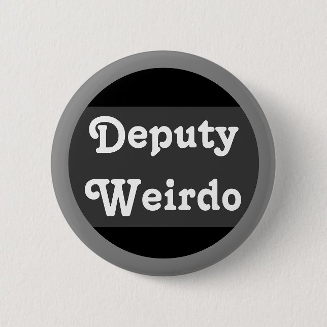 Badge Rond 5 Cm Weirdo (Devant)