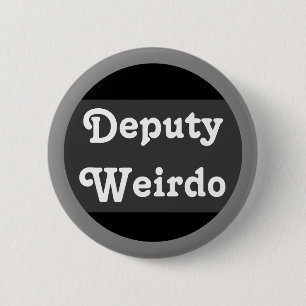 Badge Rond 5 Cm Weirdo