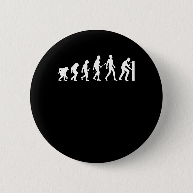 Badge Rond 5 Cm Welder Evolution Artiste Soudage (Devant)