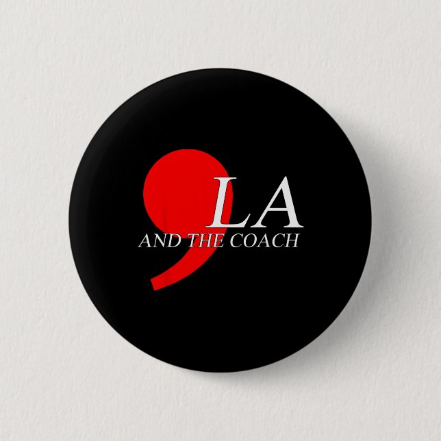 Badge Rond 5 Cm Wheimer 2024 Comma La Et Le Coach 3 (Devant)