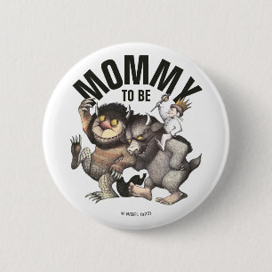 Badge Rond 5 Cm Where the Wild Things Are   Future Maman