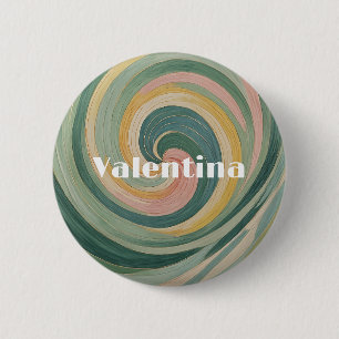 Badge Rond 5 Cm Whirling Whimsy