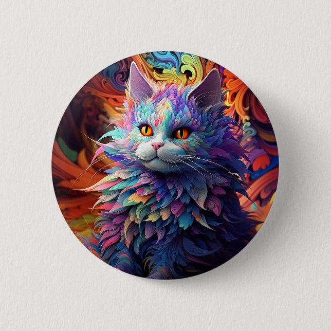 Badge Rond 5 Cm Whisker Wonder (Devant)