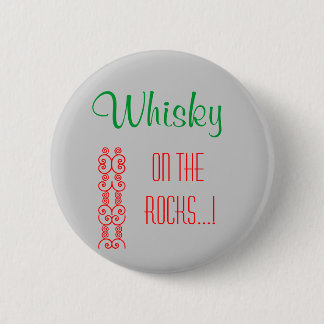 Badge Rond 5 Cm Whiskey