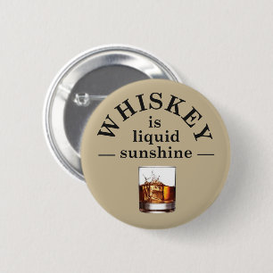 Badge Rond 5 Cm Whiskey cite d'humoristiques paroles d'alcool cade