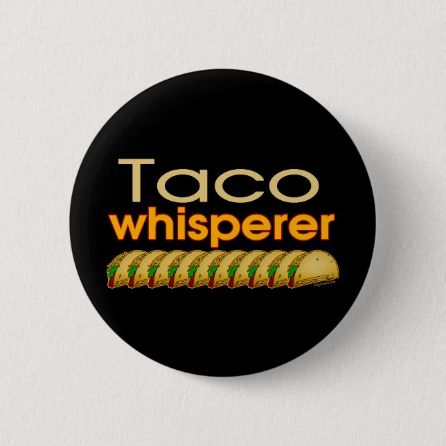 Badge Rond 5 Cm Whisperer de taco (Devant)