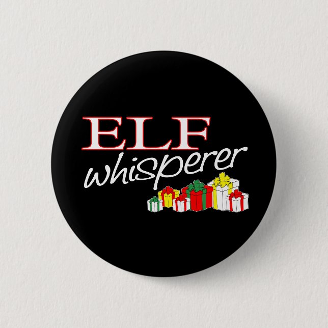 Badge Rond 5 Cm Whisperer d'Elf (Devant)