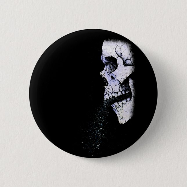 Badge Rond 5 Cm Whispering Bones (Devant)