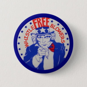 Badge Rond 5 Cm Whistleblowers libres