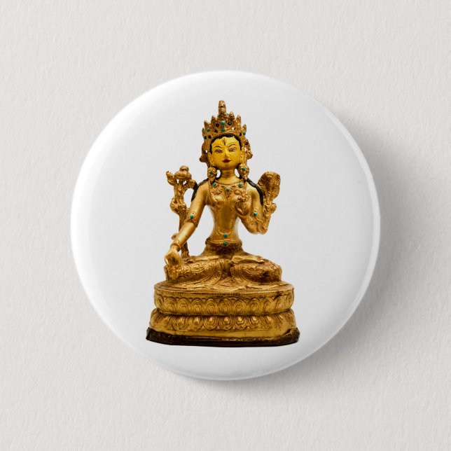 Badge Rond 5 Cm White Tara (Devant)