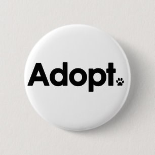Badge Rond 5 Cm WHS adoptent le logo