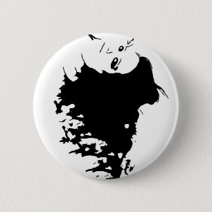 Badge Rond 5 Cm Wicked Mane