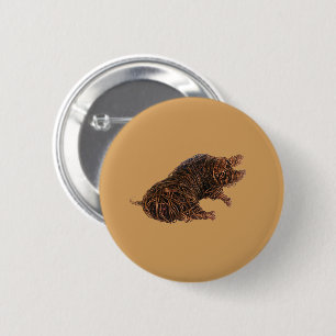 Badge Rond 5 Cm Wilbur - un cochon très perspicace.
