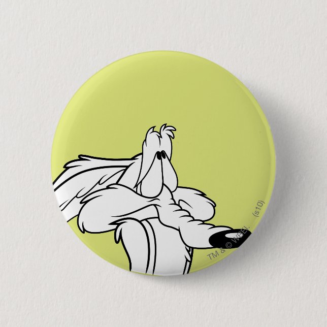 BADGE ROND 5 CM WILE E. COYOTE™ (Devant)