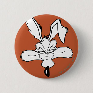 Badge Rond 5 Cm WILE E. COYOTE™ Happy Head Shot