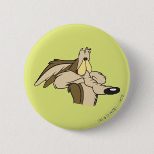 Badge Rond 5 Cm WILE E. COYOTE™ Malheur imminent