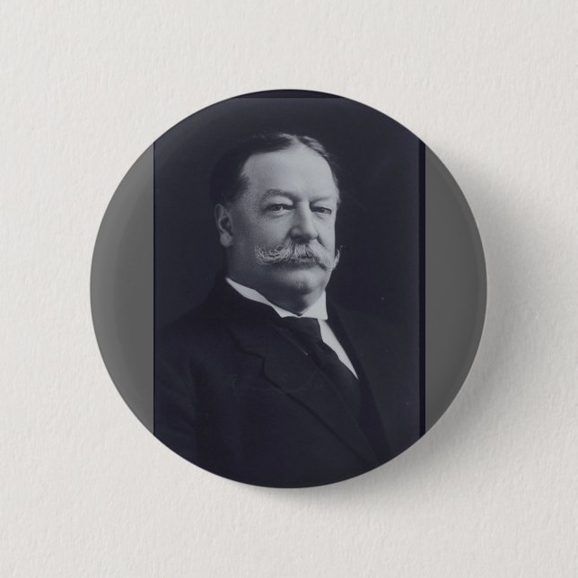 Badge Rond 5 Cm William Taft (Devant)