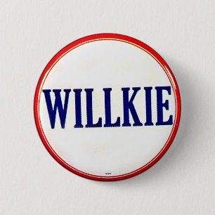 Badge Rond 5 Cm Willkie - bouton