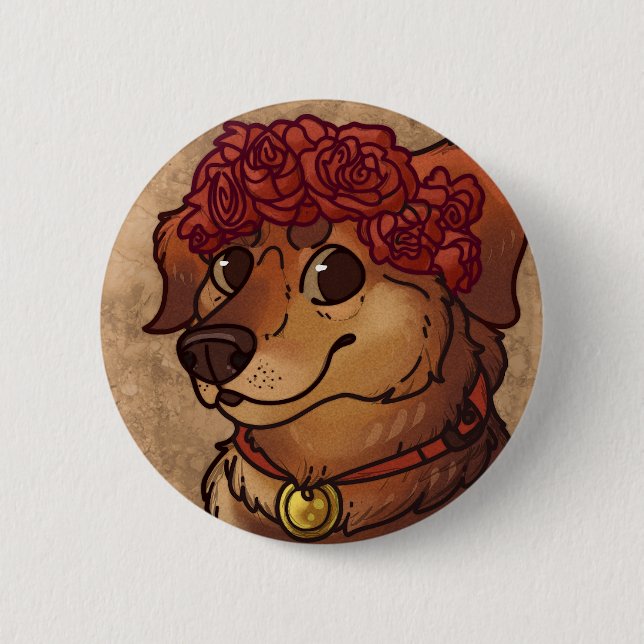 Badge Rond 5 Cm Winston (Devant)