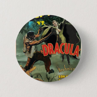Badge Rond 5 Cm WOLFMAN CONTRE DRACULA par Philip J. Riley