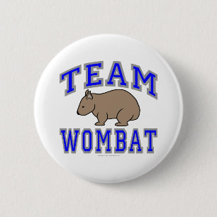 Badge Rond 5 Cm Wombat II d'équipe