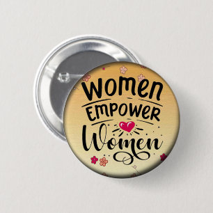 Badge Rond 5 Cm Women Empower Women