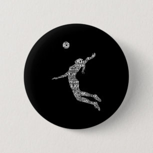 Badge Rond 5 Cm Women Youth Player