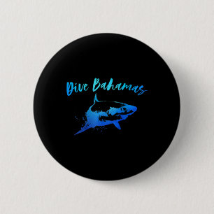 Badge Rond 5 Cm Womens Dive Bahamas Plongée plongée plongée plongé
