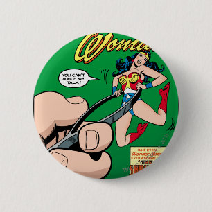 Badge Rond 5 Cm Wonder Woman rétrécit la formule