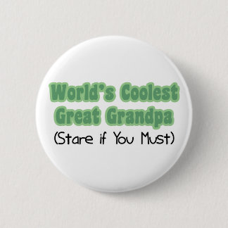 Badge Rond 5 Cm World&apos ; grand-papa le plus frais de s le