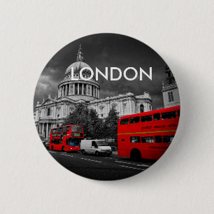 Badge Rond 5 Cm World Cities - London