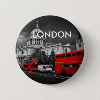 Badge Rond 5 Cm World Cities - London
