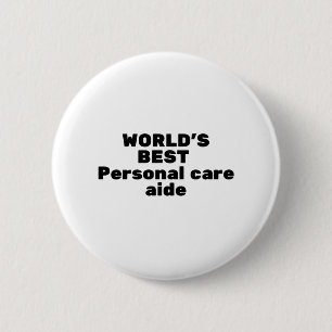 Badge Rond 5 Cm World's best Personal care aide