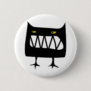 Badge Rond 5 Cm Wossum fâché