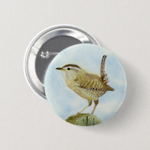 Badge Rond 5 Cm Wren