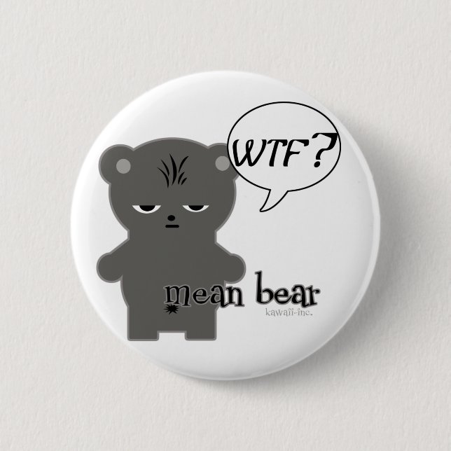 Badge Rond 5 Cm Wtf ? (Devant)