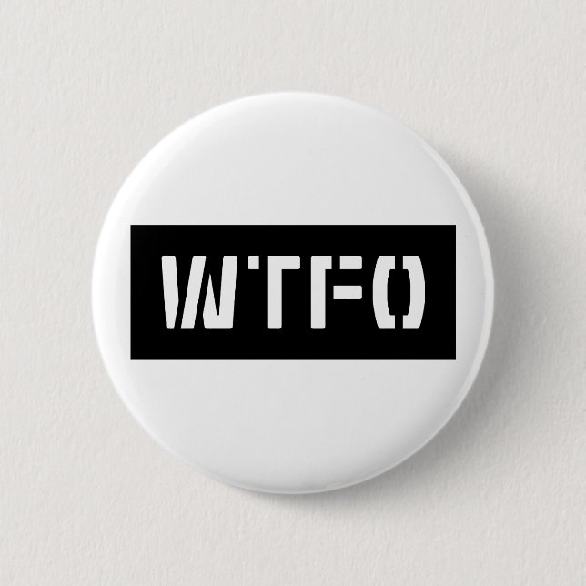 BADGE ROND 5 CM WTFO (Devant)
