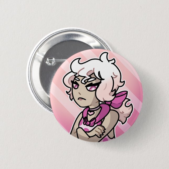 Badge Rond 5 Cm Wysteria (Devant & derrière)