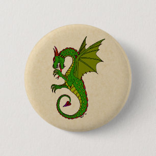 Badge Rond 5 Cm Wyvern
