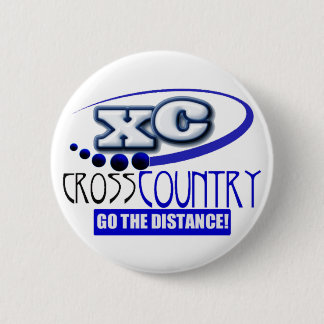 Badge Rond 5 Cm XC DEVISE - disparaissent la distance - PAYS
