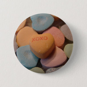 BADGE ROND 5 CM XOXO