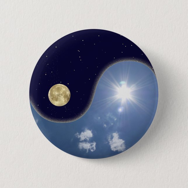 Badge Rond 5 Cm yang de yin (Devant)