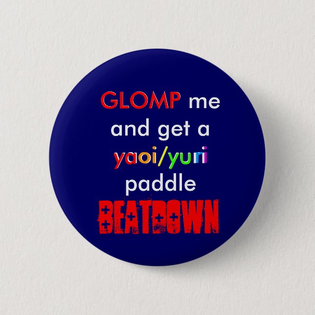 Badge Rond 5 Cm Yaoi/BEATDOWN palette de Yuri (Devant)