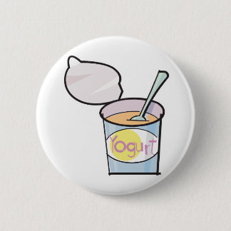 Badge Rond 5 Cm yaourt