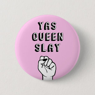 Badge Rond 5 Cm Yas Queen Slay