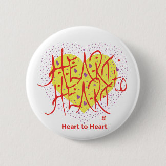 Badge Rond 5 Cm Yellow