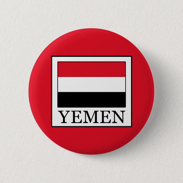 Badge Rond 5 Cm Yémen (Devant)