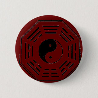 Badge Rond 5 Cm yin-Yang je-ching