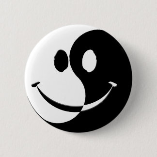 Badge Rond 5 Cm Ying/Yang