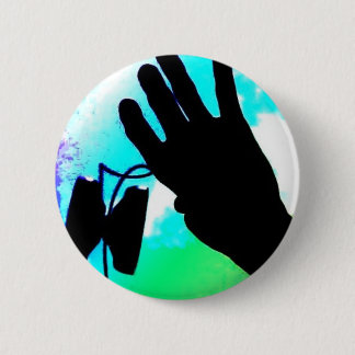 Badge Rond 5 Cm yo-yo dans le ciel